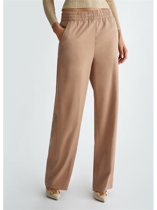 pantalone donna beige LIU JO | WF4214T0787/71320